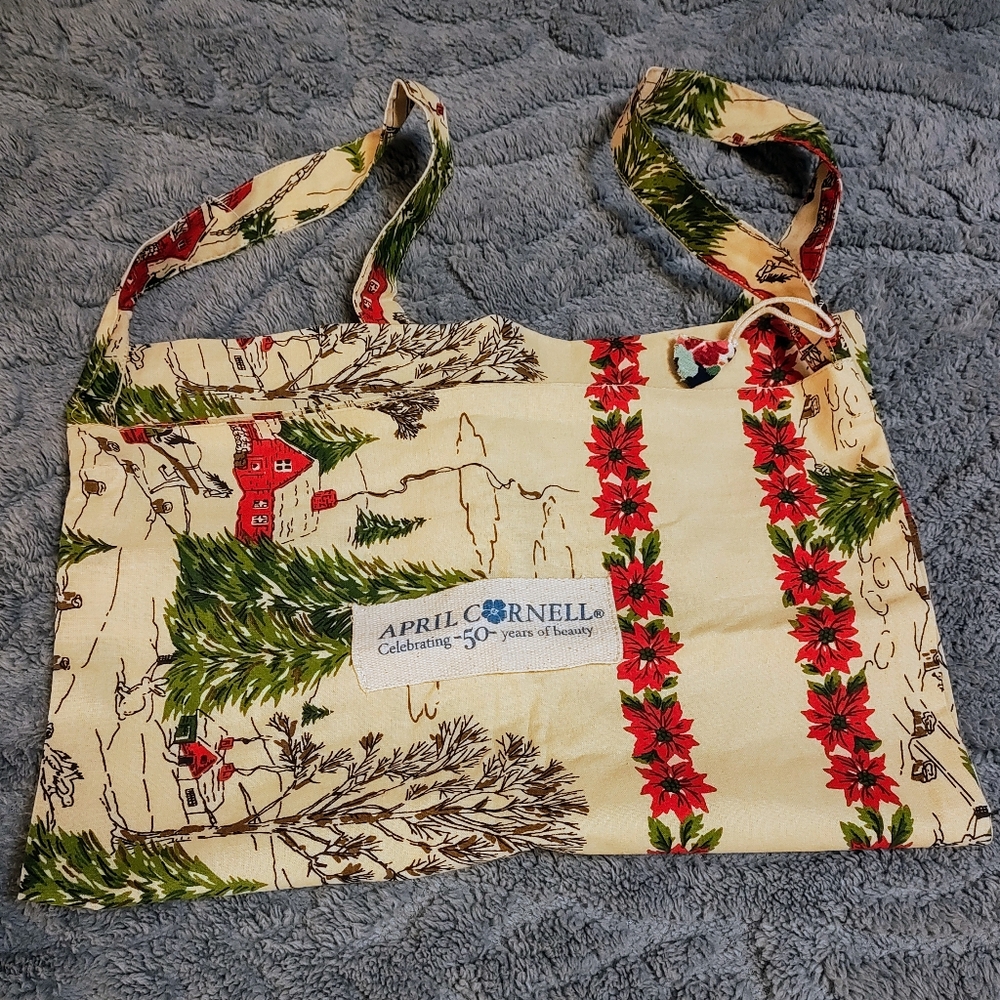 April Cornel Christmas Tote Bag